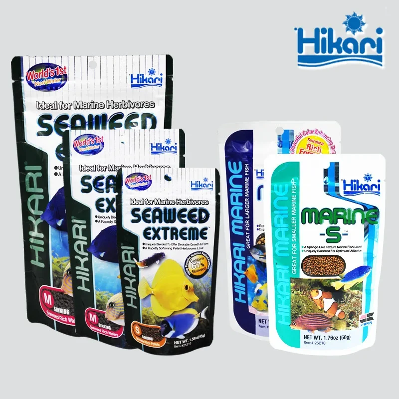 Marine Aquarium Aquascape - Hikari Marine Zoutwater Aquarium Visvoer Vegetarisch