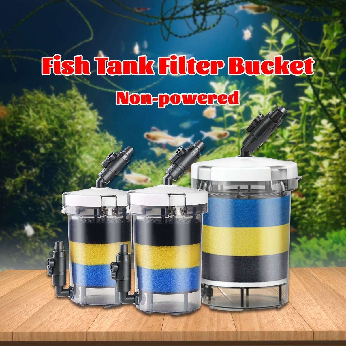 Aquarium Blue Marine Reef 60 - SUNSUN EW-602 EW-603 EW-604 Stille aquariumfilteremmer