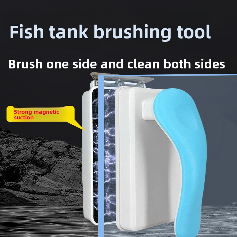 Marine Aquarium Glass Cleaner - Aquarium Glas Aquarium Algenschraper Cleaner Sterke