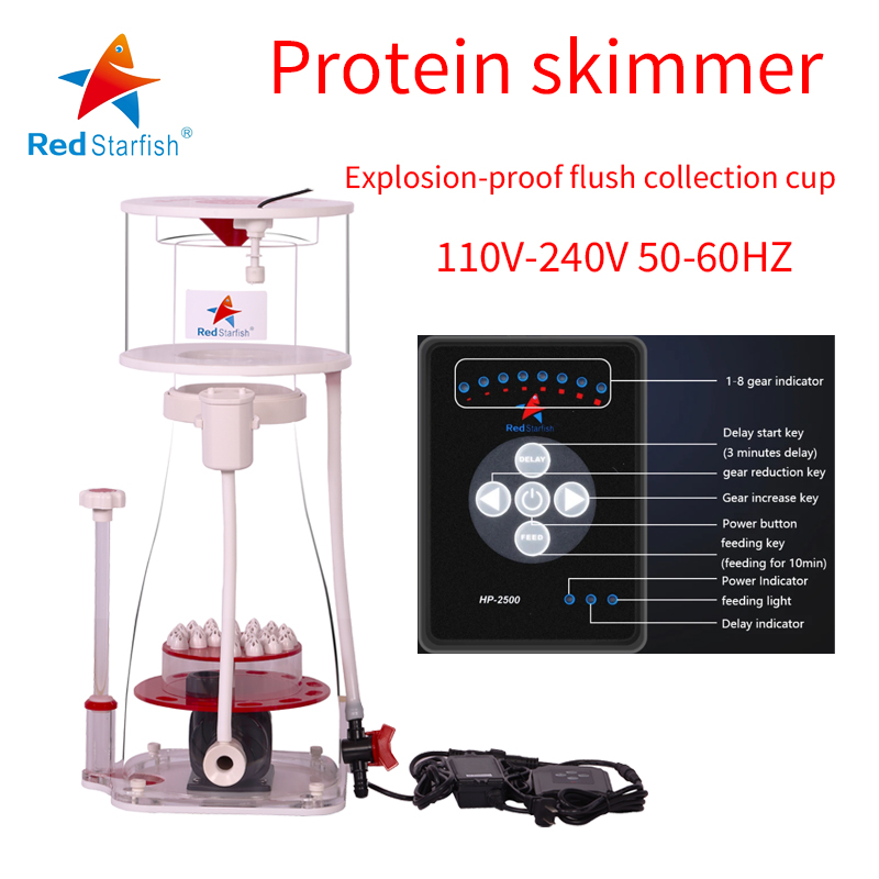 Marine Aquarium Aquascape - 110-240V Rode Zeester Aquarium Interne Eiwit