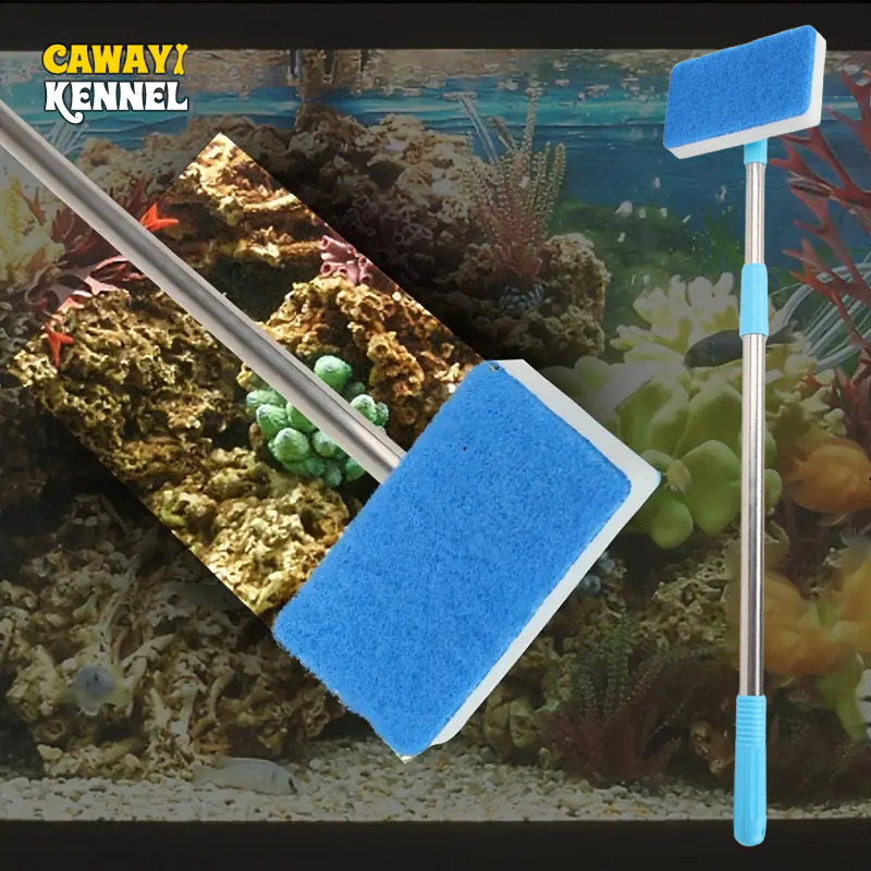 Marine Aquarium Glass Cleaner - Telescopische handgreep van 55 95 cm