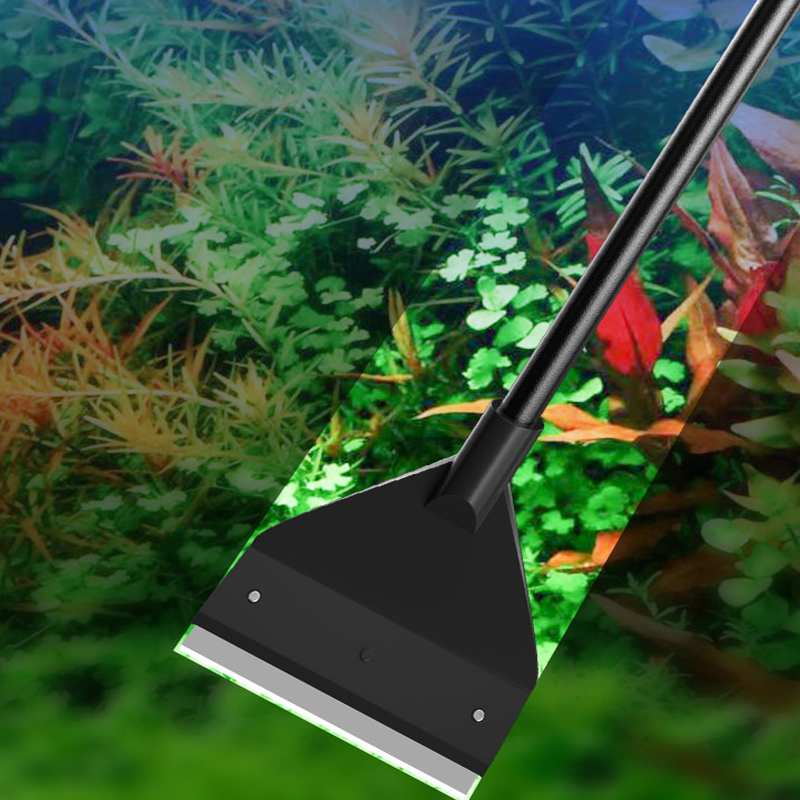 Marine Aquarium Glass Cleaner - Reinigingsgereedschap voor aquariums Platte zandalgenverwijdering Glazen