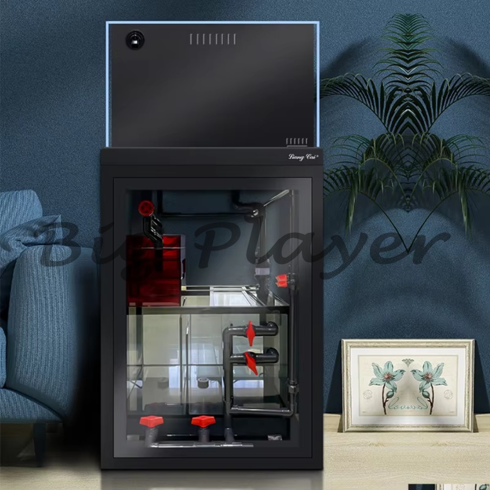 Glazen mini zoutwater aquarium - Aquarium Marine Salt recensie en prijs