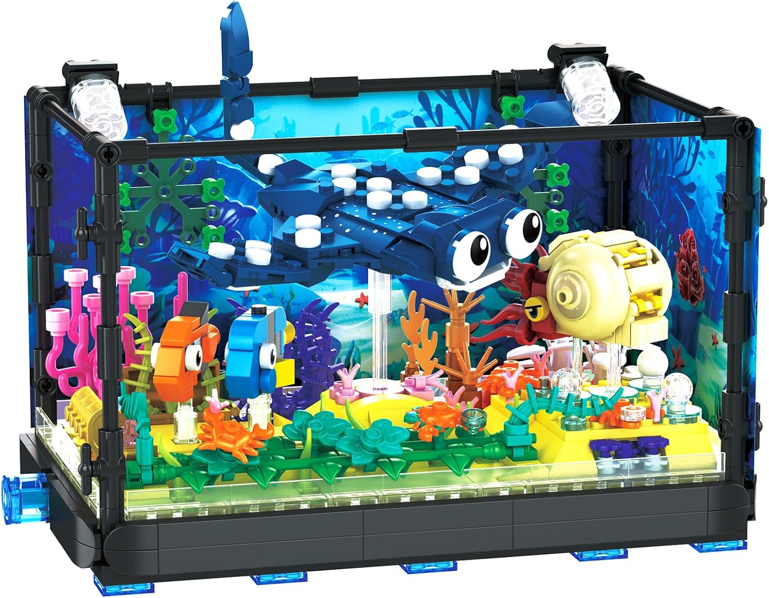 Visaquarium bouwset - Zeeaquar - Marine Aquarium Aquascape recensie en prijs