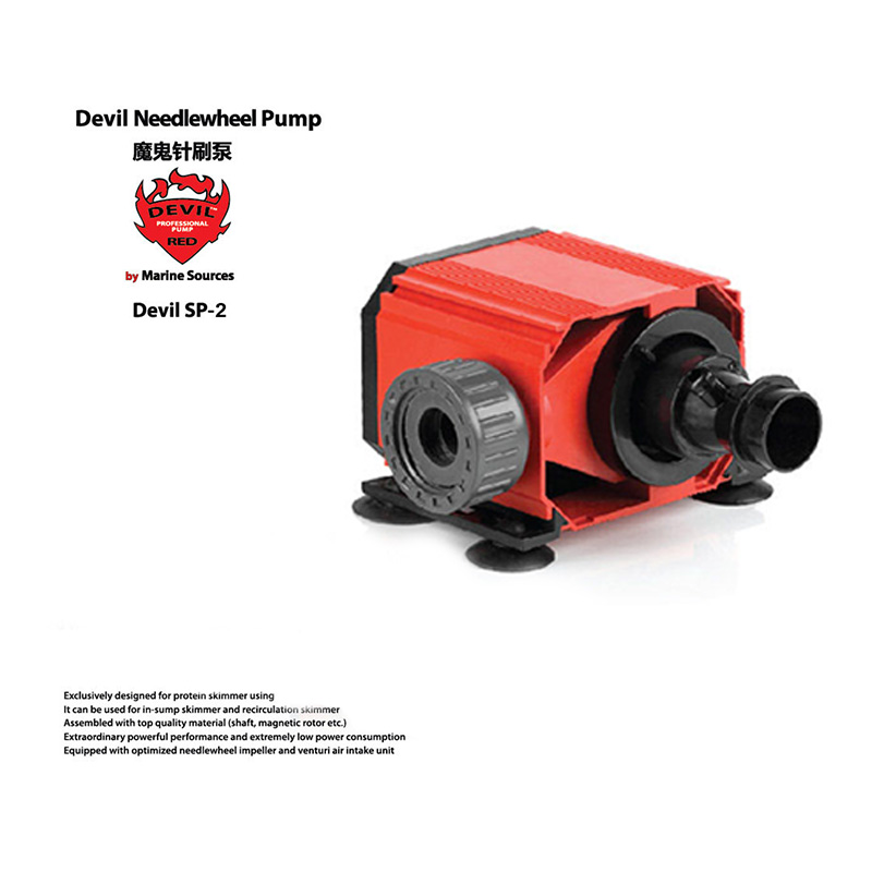 Red Devil naaldwielpomp ontwor - Marine Aquarium Aquascape recensie en prijs